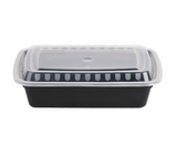 Black Base Microwaveable Containers